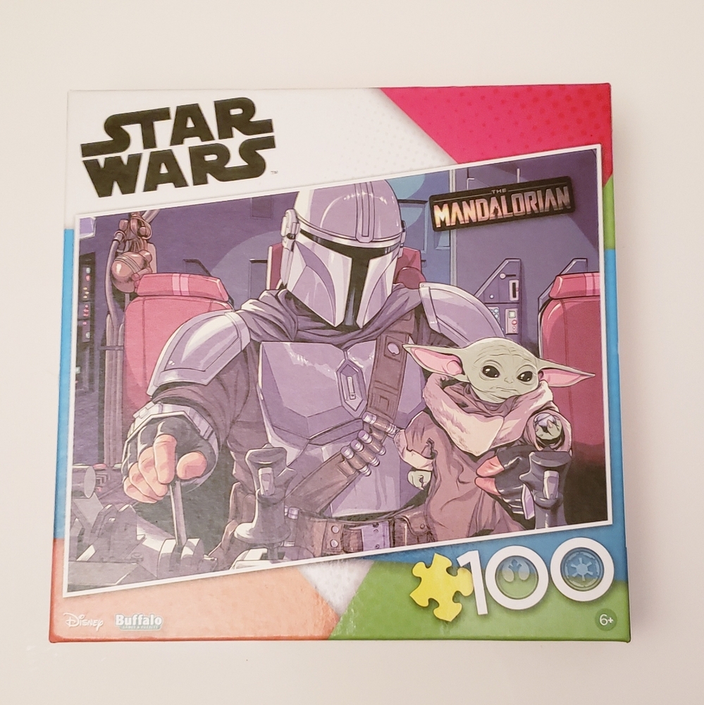 Star Wars The Mandalorian Baby Yoda 100 Piece Puzzle